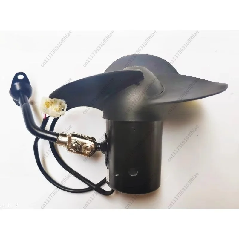 Suitable for bus accessories, bus driver fan, 12V/24V soft-blade fan, silicone soft blades