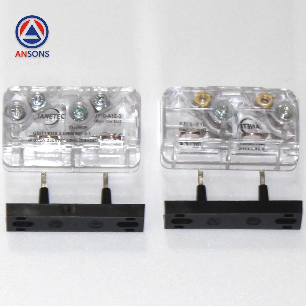 

JY10-A1Z-1 JY10-A1Z-2 JY10-A1Z-3 JY10-A1Z-5 JY10-5 Elevator Door Lock Contact Switch Ansons Elevator Spare Parts
