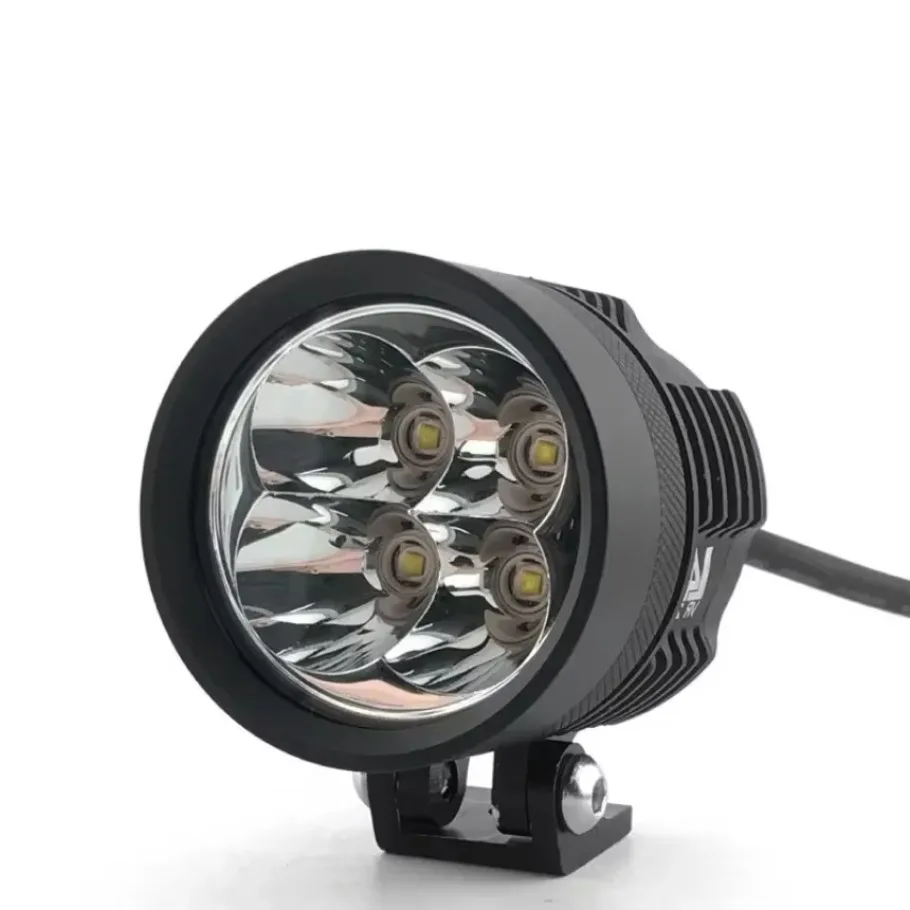 Motorcycle LED Headlight Spotlight Headlight 40W Electric Car Super Bright LED Headlight Strong Light Paving  L4x 1PC