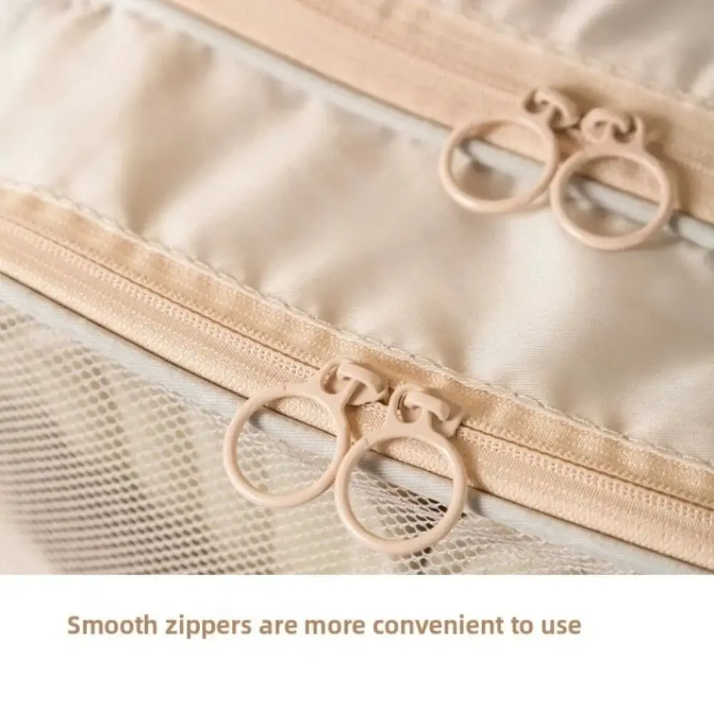 

Double Layer Shoes Storage Bag Hanging with Pocket Travel Shoe Bag Large Capacity Space-saving Shoes Packaging Pouch