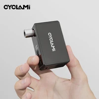 Mini bomba de bicicleta de 130 PSI, Inflador de neumáticos, batería recargable portátil, válvula Schrader Presta, accesorios para bicicleta CYCLAMI AM6 Pro