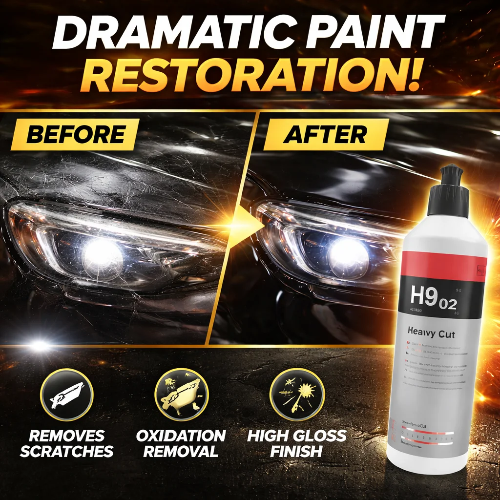 H9 02 HEAVY CUT POLISH– High-Performance Abrasive for Showroom-Gloss Finish view 4