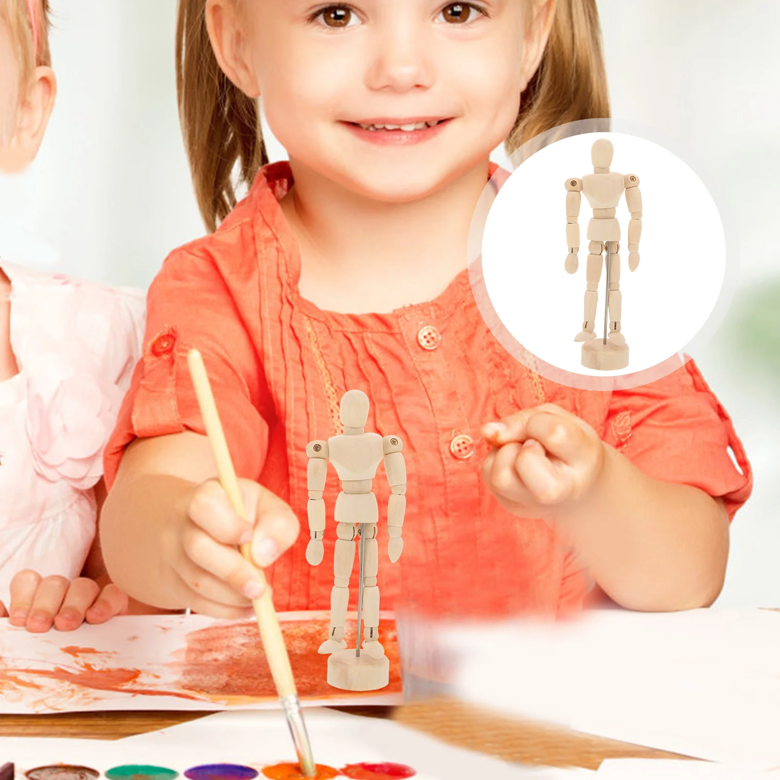 

Wooden Figure Model Mannequin Manikins for Artists sketch charcoal Home Office Desk Decoration children toys gift