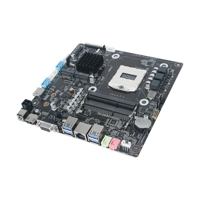 HM87 Mini All-in-One Computer Motherboard Supports Fourth and Fifth Generation I3 I5 I7 Compatible