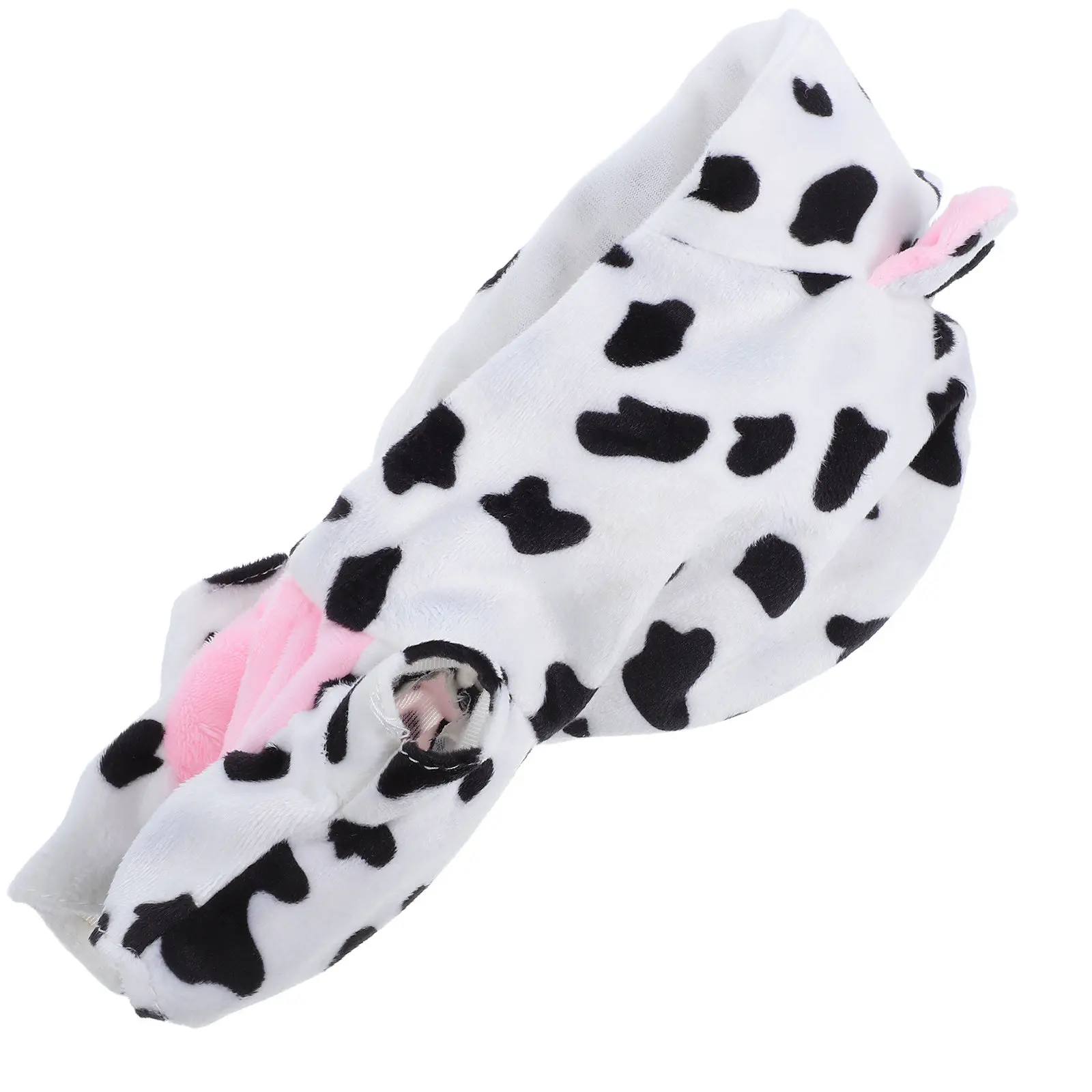 Cow Costume Jumpsuit Soft Comfortable Animal Pajama Replacement Clothes Cute Outfit 20Cm Cow Clothing Accessories