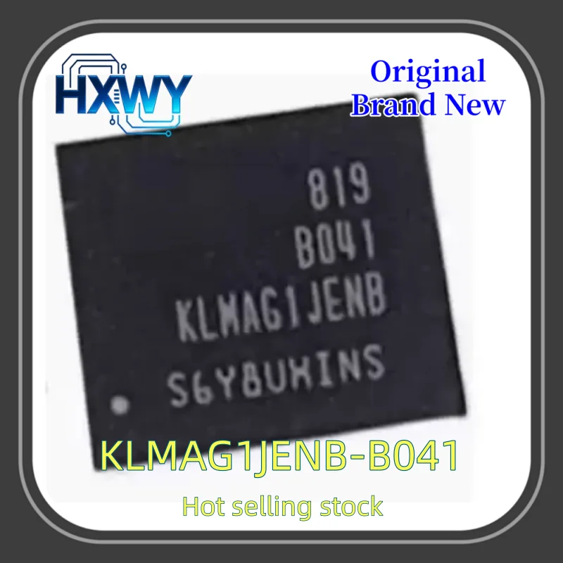 (1/5pieces) KLMAG1JENB-B041 KLMAG1JENB FBGA-153 eMMC Storage New Electronic Parts Fast Delivery High Quality In Stock