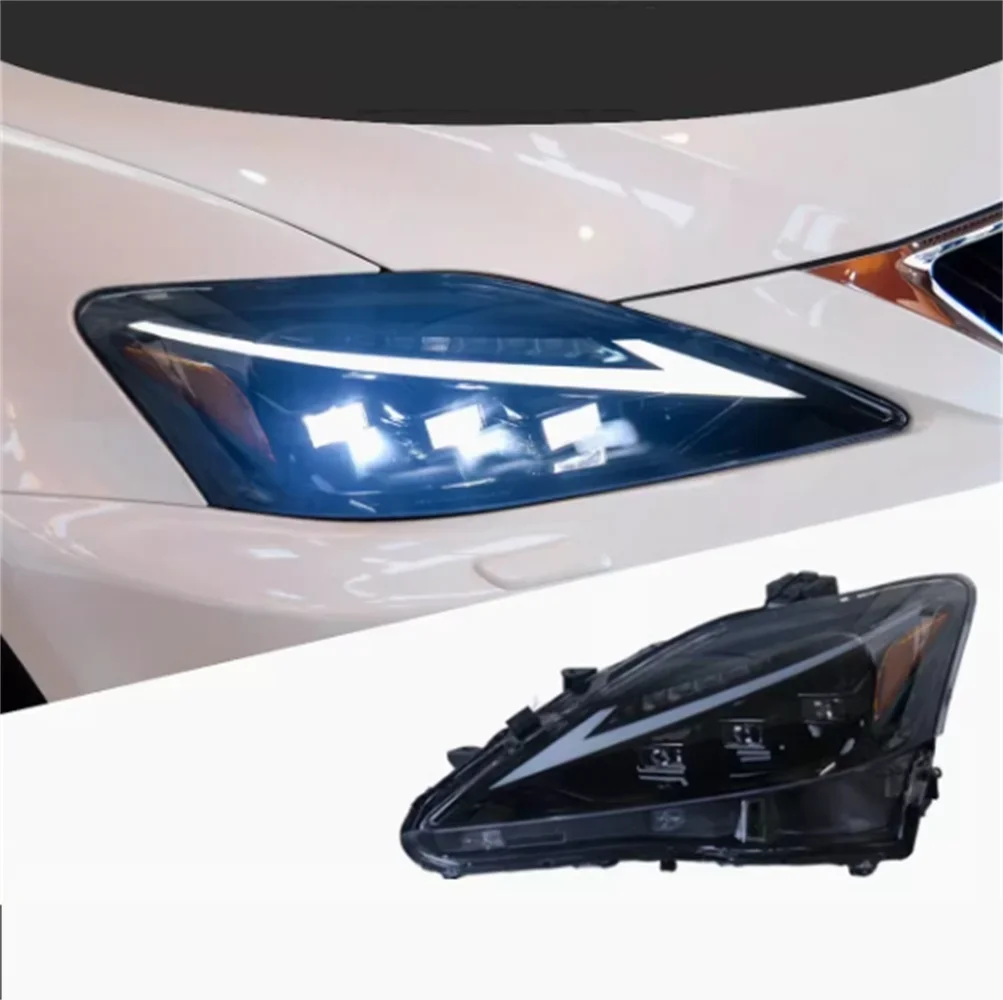

Car led front lamp Headlight assembly For 06-12 Lexus IS250 300 daytime running light DRL turn signal 2pcs
