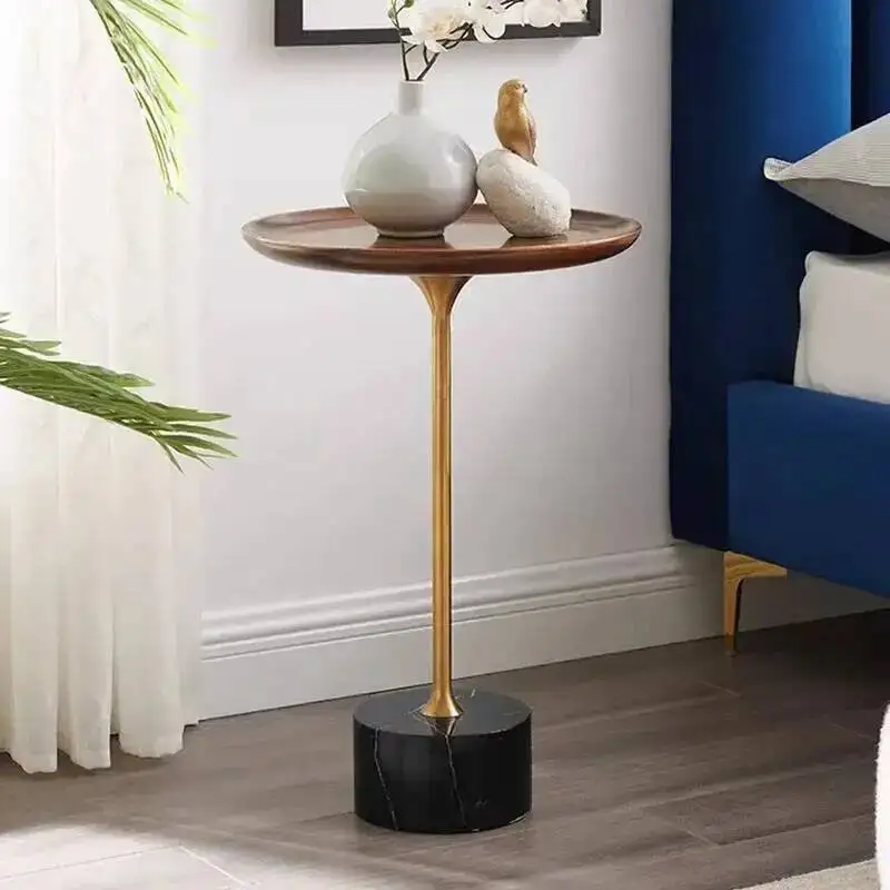 Sofa Scandi Side Nightstand Roller Slim Table Companion Multifunctional Bedroom Furniture Space Saving Solution
