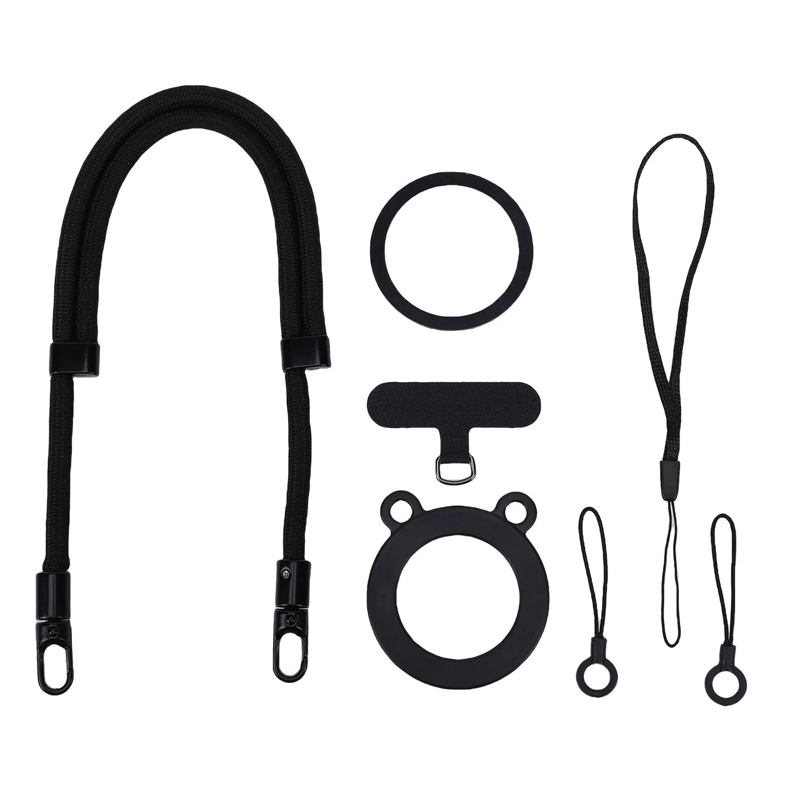 Cell Phone Lanyards M22  Magnetic Neck Hanging Rope Phone Strap Bear Rings Cell Phone Lanyards