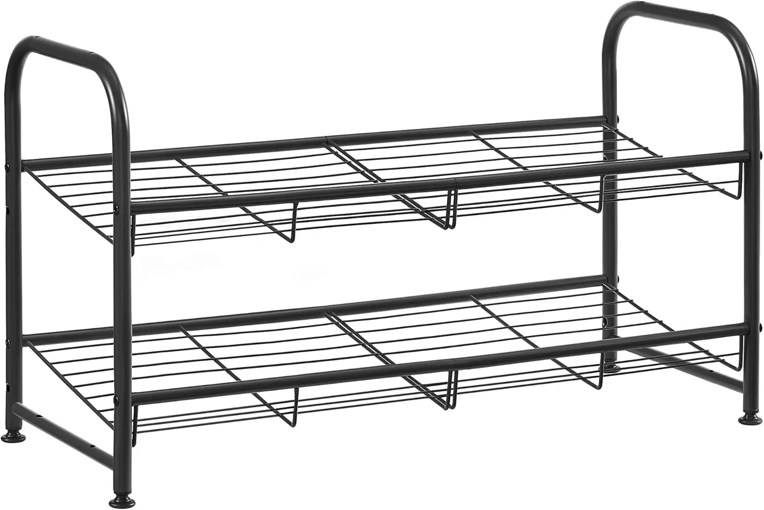 SONGMICS shoe rack shoe organizer, 2-4 shelves, up to 16 pairs of shoes