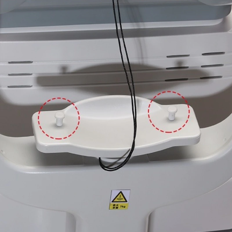 زوج من البلاستيك الأبيض لراحة الجبين ملحق مسند الجبين ورقة تحديد قضيب مقياس انكسار العيون مشبك ورق دبوس تثبيت دبوس