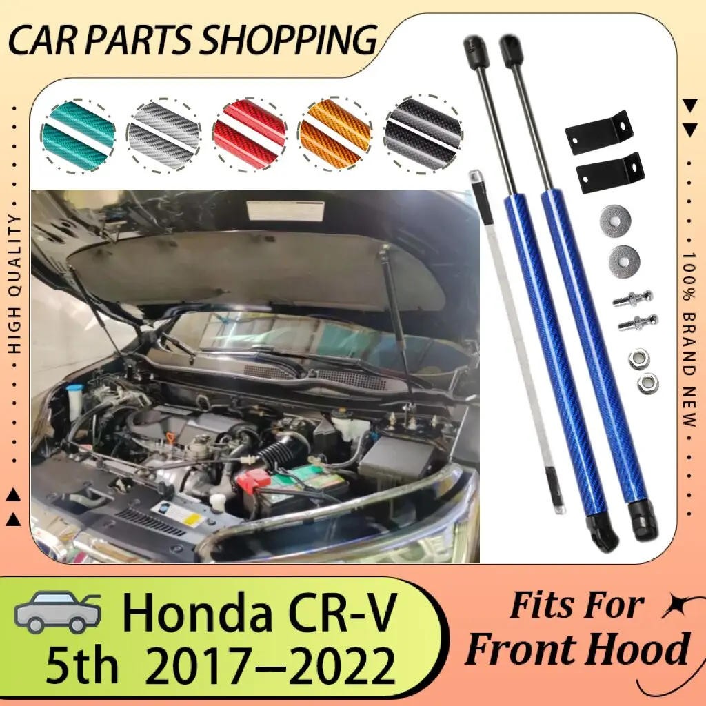 

Hood Lift Support Struts for Honda CR-V CRV 5th 2017-2022 Refit Front Bonnet Shock Absorber Prop Rod Bar Piston Cylinder Dampers