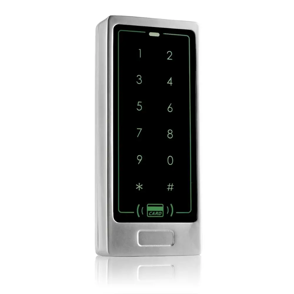 

Waterproof Touch Metal 125khz RFID Access Control Machine Electronic Door Lock Electric Gate Opener Smart Keypad