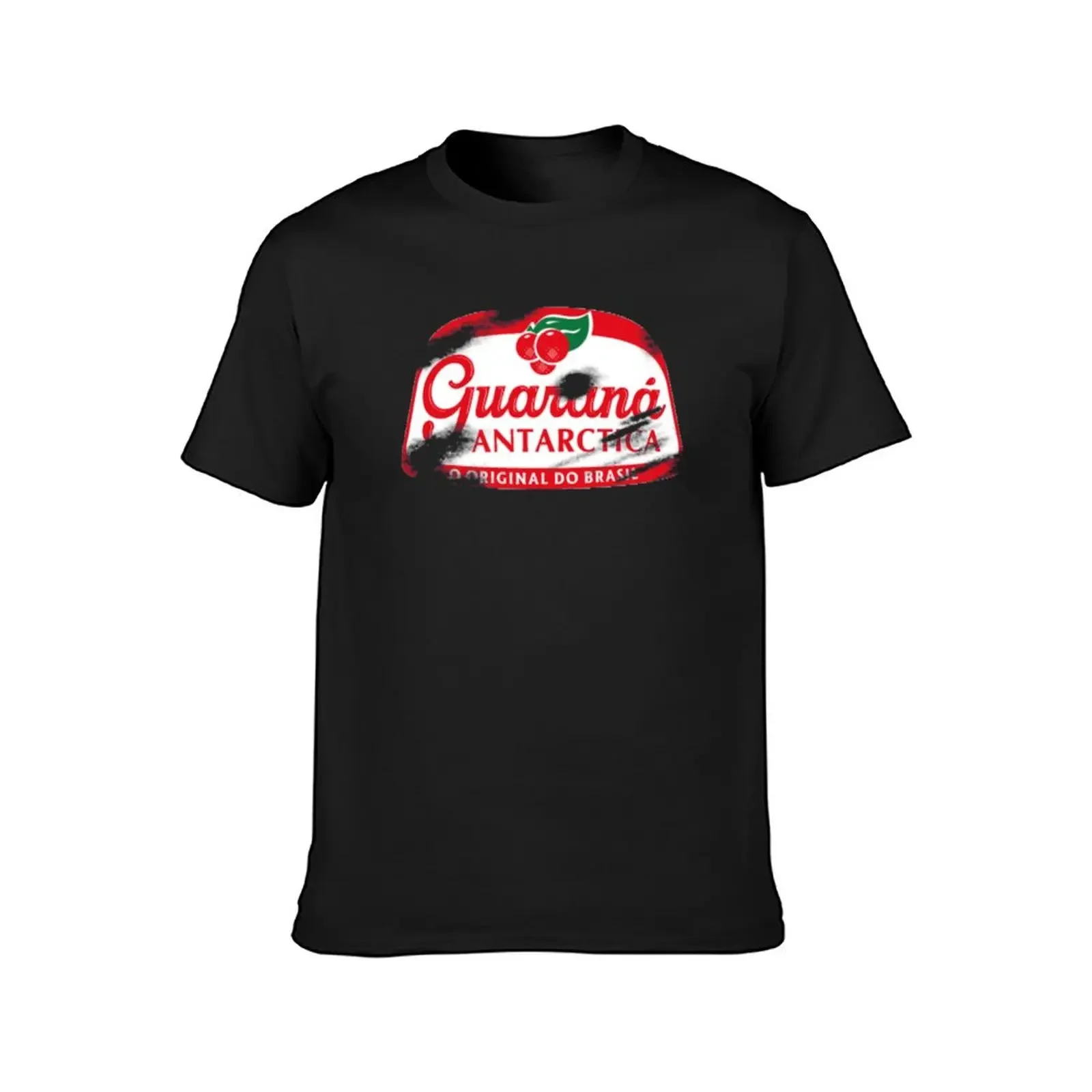 Scratched Guaraná Antarctica T-Shirt street wear boys animal print anime clothes Men's clothing image 2