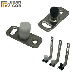 Localizador de puertas correderas plegables y ventanas, polea de rueda guía debajo de puertas de madera, tope de puerta corredera, director 8mm, 10mm, 13mm, 18mm
