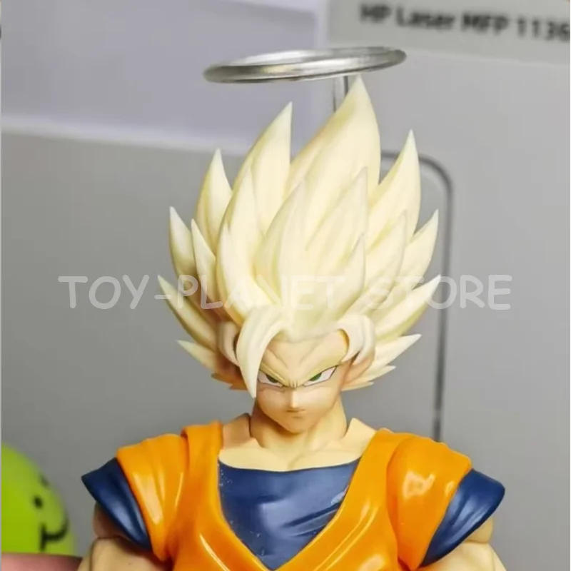 جديد DKO اللعب لعبة دراغون بول Z SHF سوبر سايان SSJ2 البرق الصحوة سون جوكو رئيس اكسسوارات أنيمي عمل نموذج لجسم اللعب