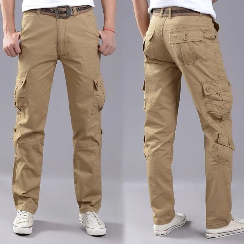 

Свободные мужские брюки-карго Гора Хаки Низкая цена Минималистичные роскошные нейлоновые мешковатые брюки Y2k Винтаж Дешевые хлопковые брюки Эмо Мужские брюки