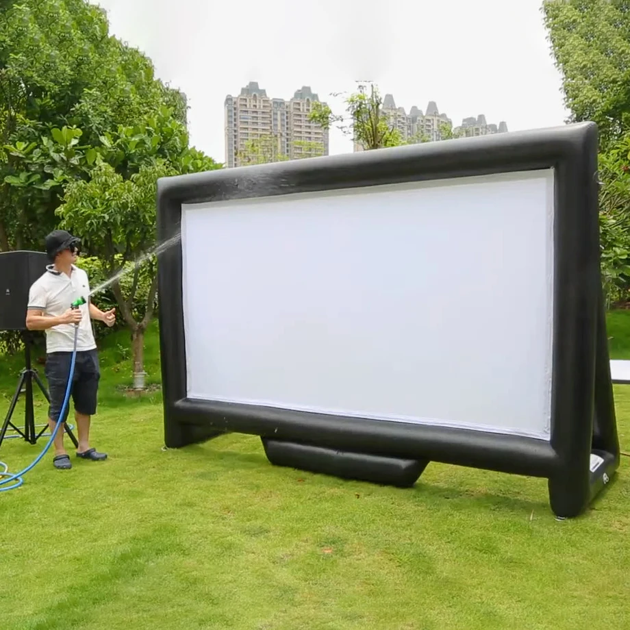 2026Outdoor Use Hot Selling Instant Tv Projector Movie Screen Inflatable Cinema Screenpromote sales
