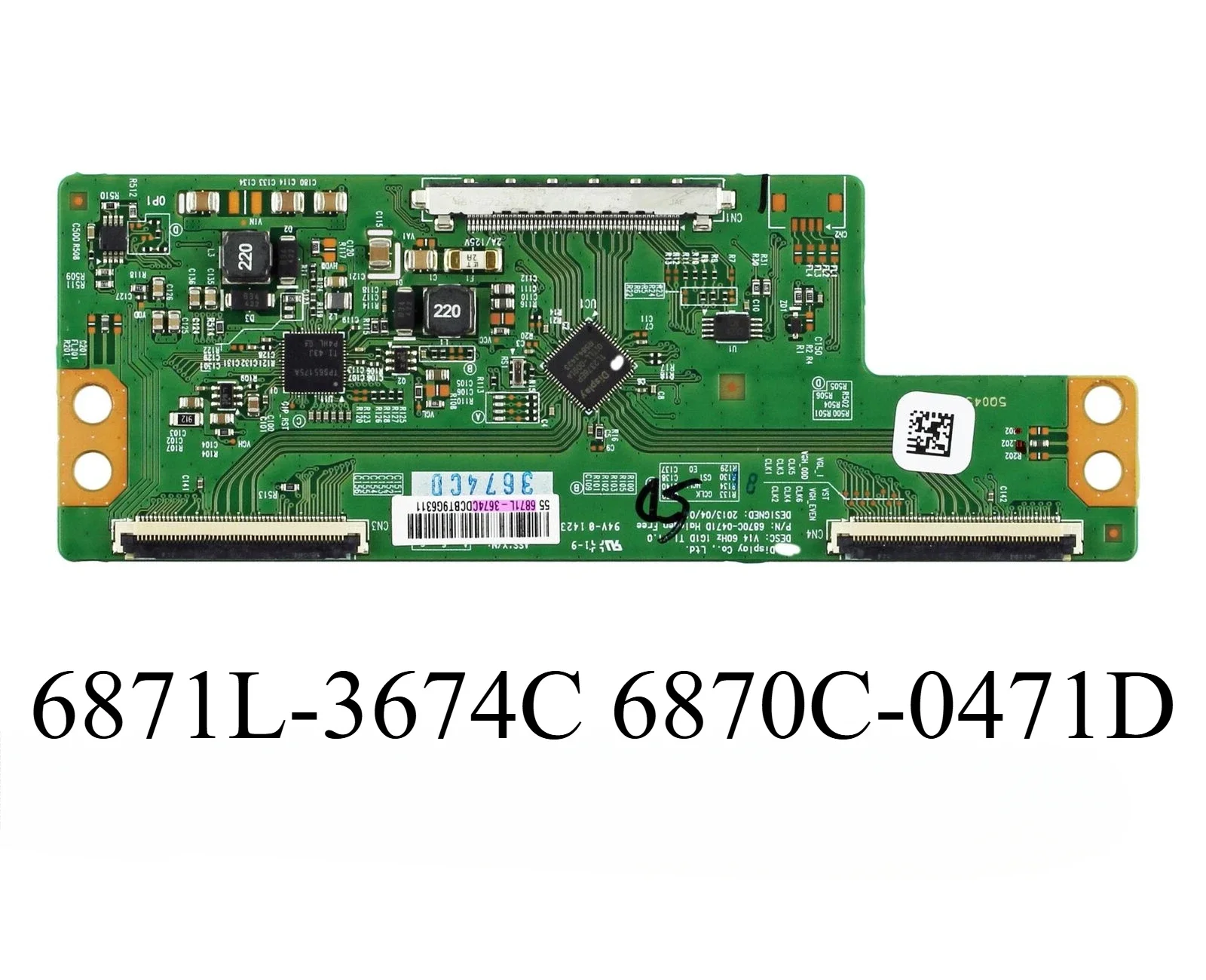 

T-Con Board 6870C-0471D 6871L-3674C/B 6871L-3471F/3653A Logic Board is for 55LY330C 55LB561V 55LB6100-UG 55LB5820 55LF6000 TV