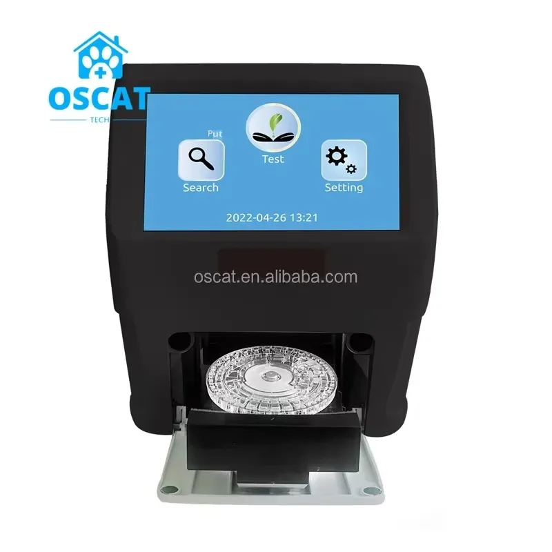 Hot Sale OSCAT Veterinary Portable Fully Auto Dry Chem Analyzer - With 10 Free Test