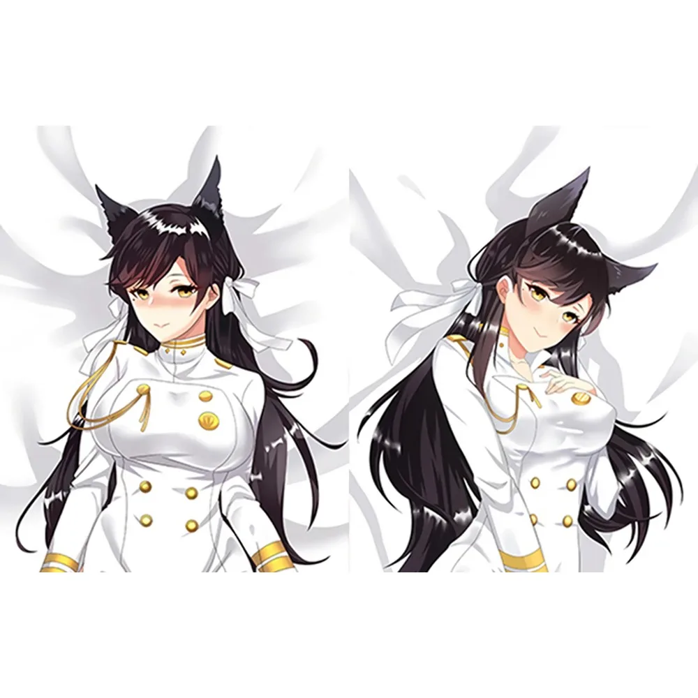 Anime Body Pillow Cover Double Sided HD Character Art Print Dakimakura Hugging Pillow Case Bedroom Decor Atago