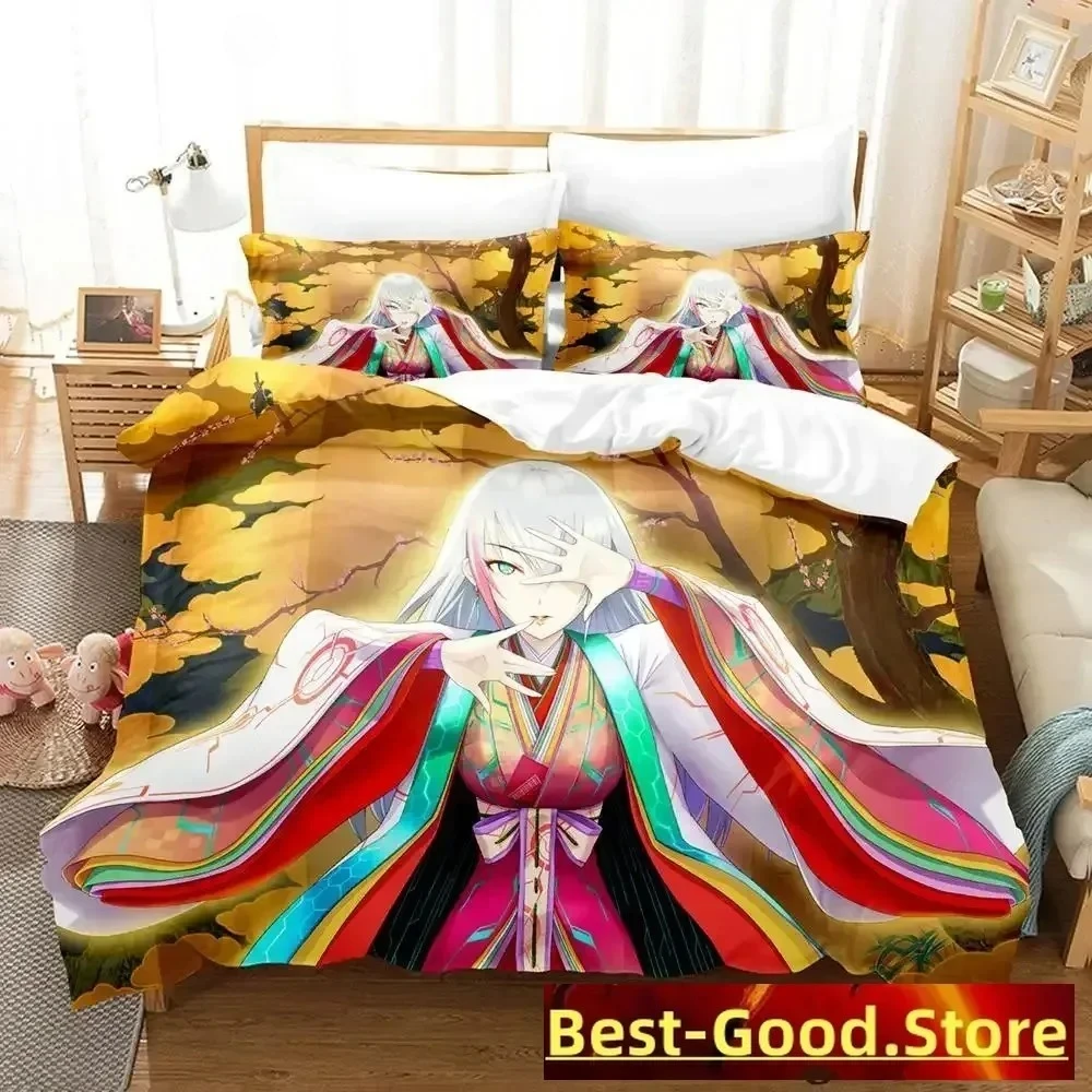 THE iDOLM@STER Cinderella Girls Starlight Stage Bedding Set Printed Bed Set With Pillowcase Bed Duvet Cover Soft Single Double