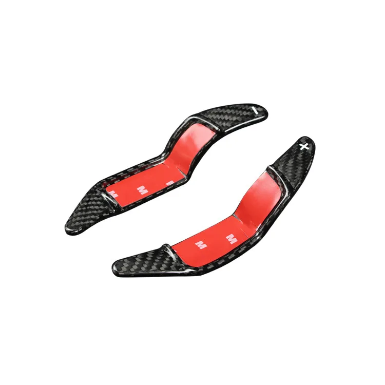 Suitable for MINI R Series R55 R56 Dry Carbon Steering Wheel Paddle Shifters Real Carbon Fiber Modification Trim Sticker