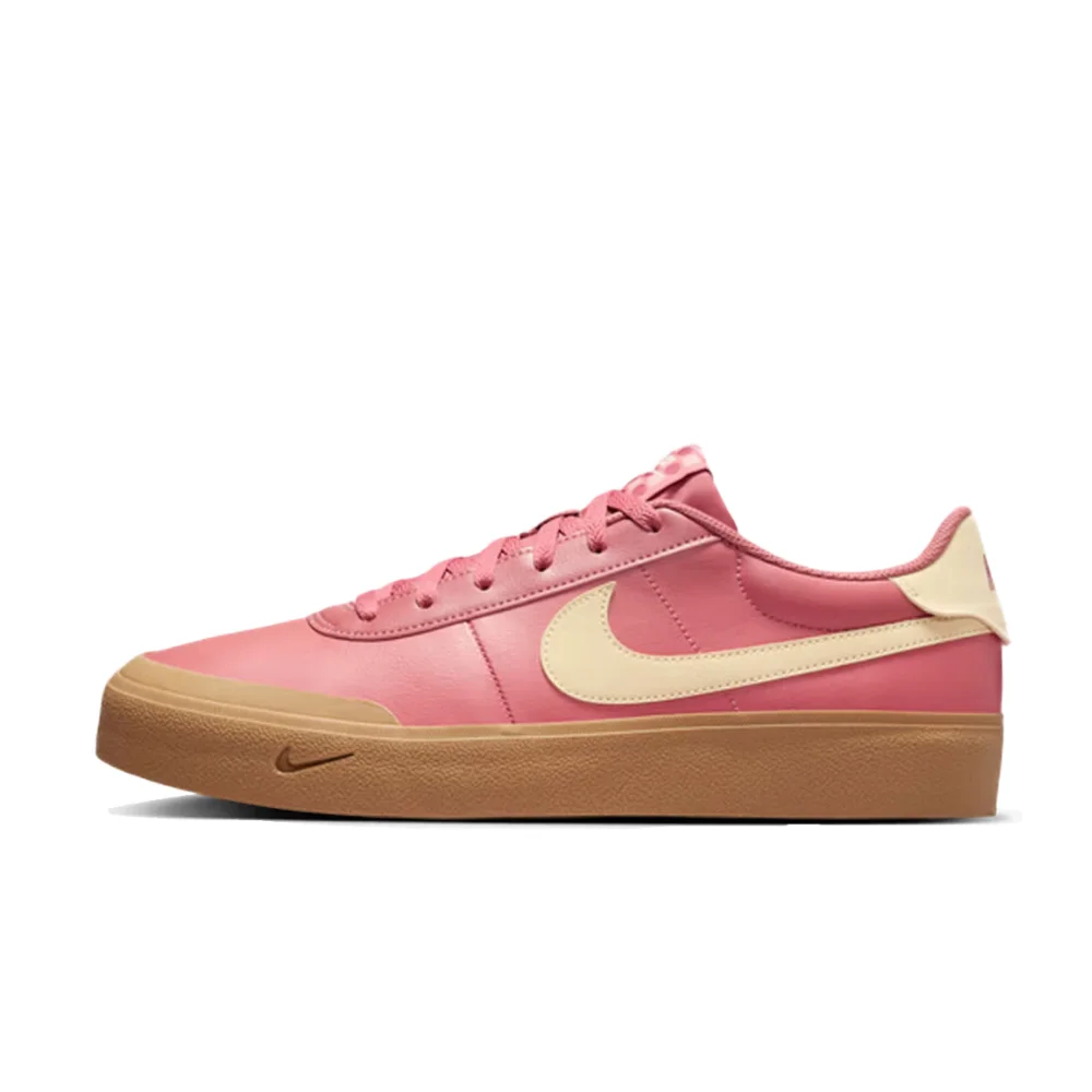 Nike Court Shot Soft Cherry Blossom Pink Premium Comfortable, Durable, and Non-Slip Low-Top Sneakers for Men - Pink IB2316-600