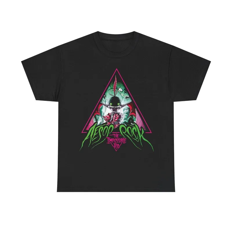 Aesop Rock T Shirt The Impossible Kid Rhymesayers Def Jux Atmosphere Sage Francis Run The Jewels Unisex Cotton T-Shirt