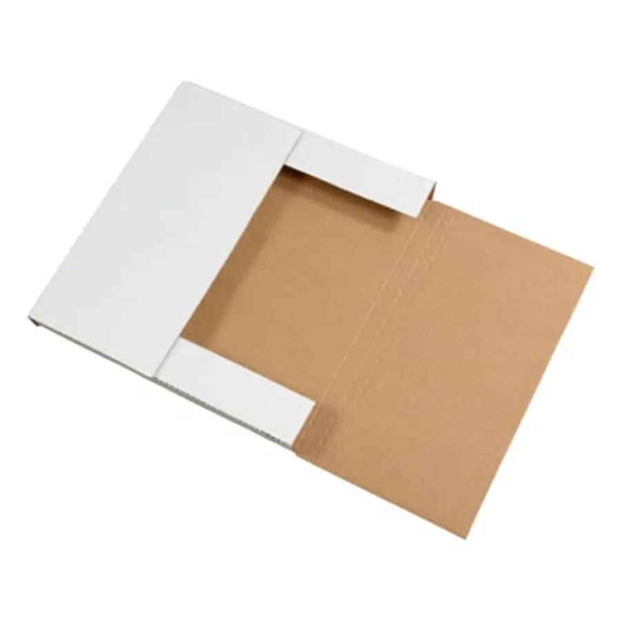 

Shipping Boxes Medium 12.5"L x 12.5"W x 1"H 50-Pack - Corrugated Cardboard Box for Moving Mailing Packing Packaging and Storage