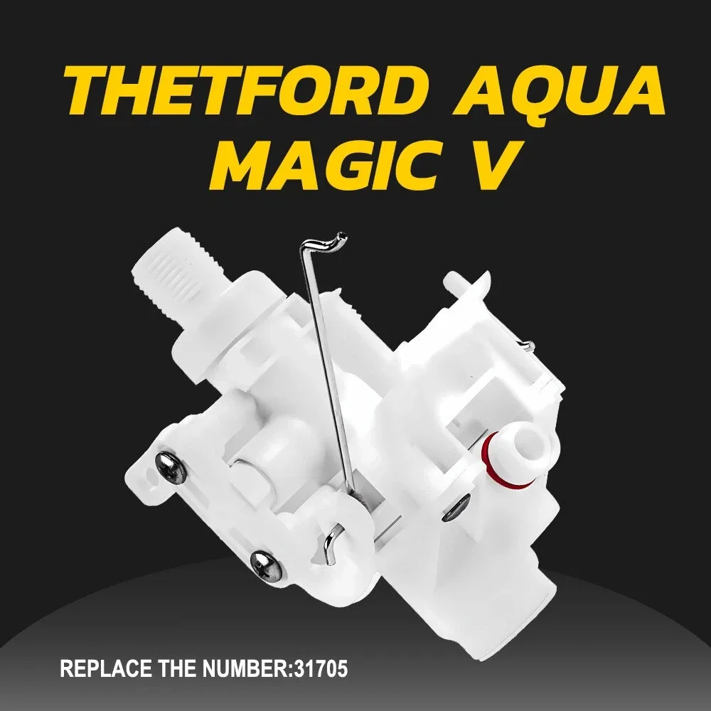 RV Toilet Water Valve Thetford 31705 Replacement Part Upgraded Component for Thetford Aqua Magic V Durable Direct Fit