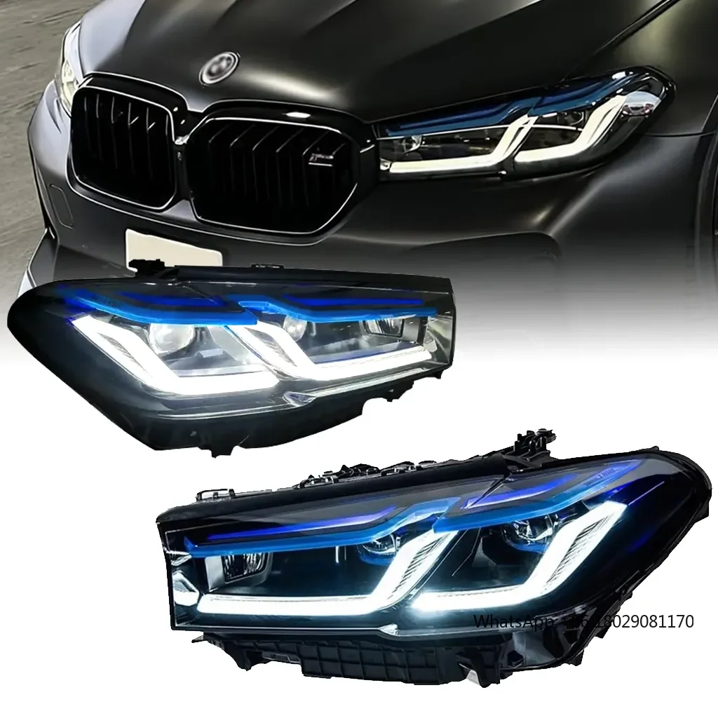 18-23 year 5 Series G30 G38 laser Headlight LED Upgrade Customized Plug and Play for BMW G30 headlights