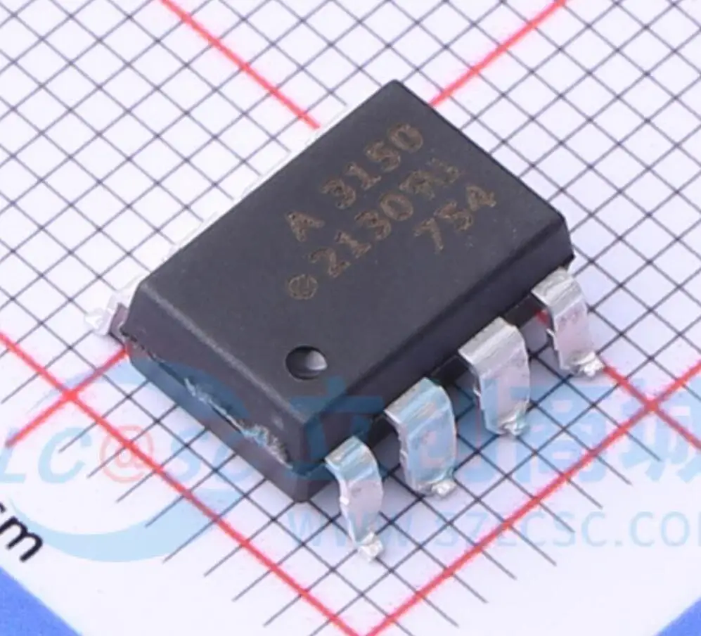 12PCS HCPL-3150 A3150 SOP-8 DIP-8 100% ใหม่ชิปเซ็ตต้นฉบับ IC ส่วนประกอบอิเล็กทรอนิกส์ SMD