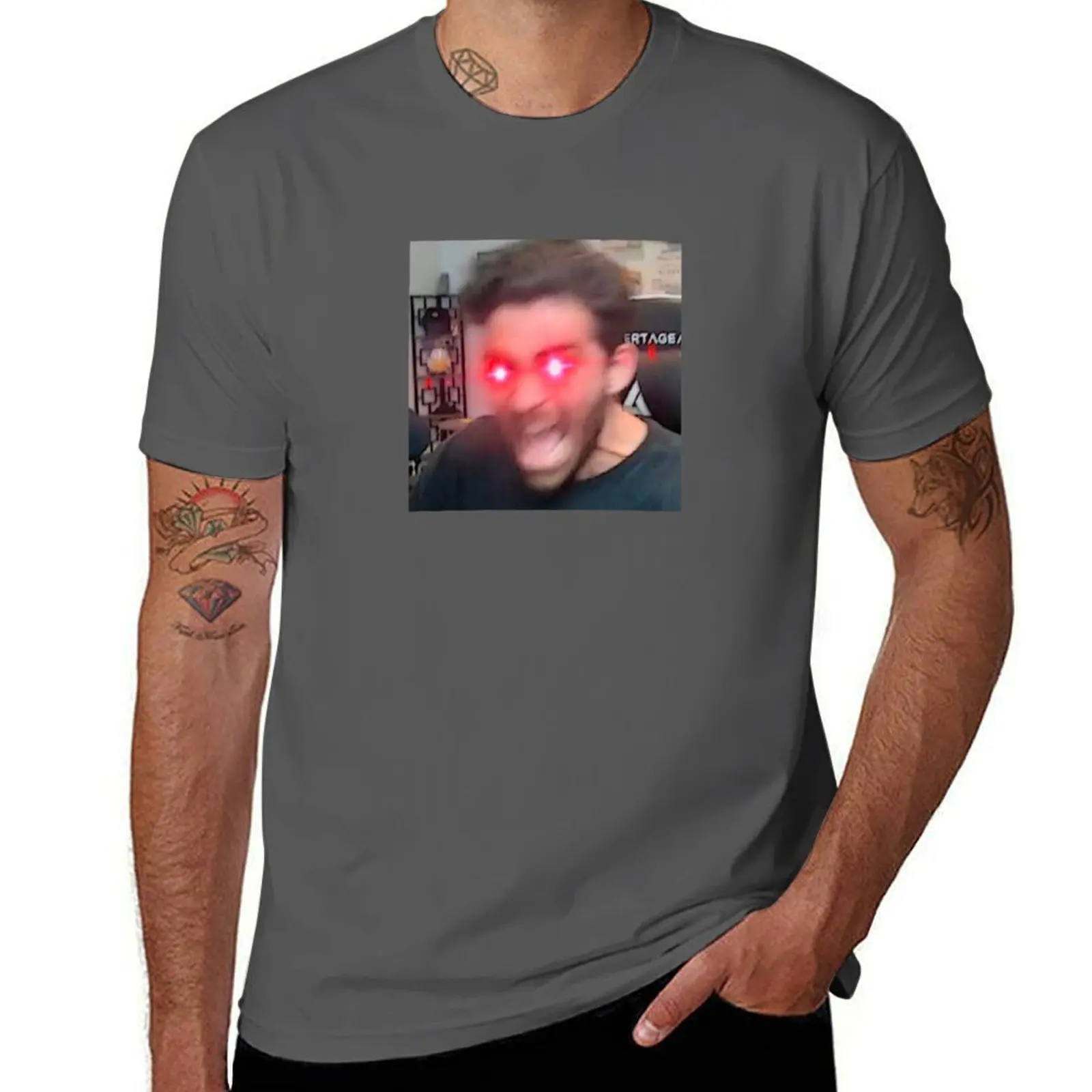 

piker hasan rage T-Shirt Street Art Print Tee Shirt