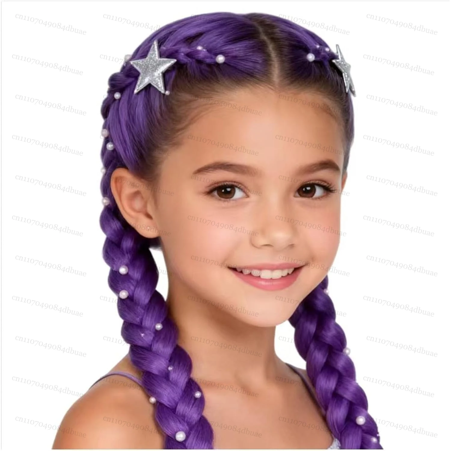 Kpop 악마 사냥꾼 의상 코스프레 가발 애니메이션 가발 소품으로서의 역할을 맡으세요 어린이와 성인은 파티에 적합합니다 할로윈 역할극