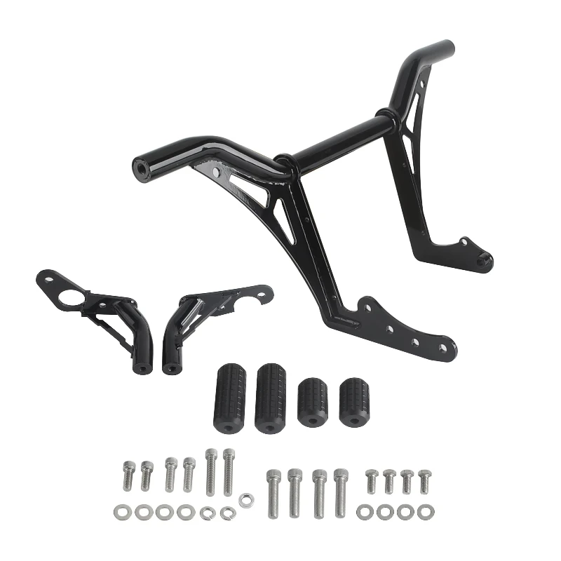 

Motorcycle Front Rear Highway Engine Guard Crash Bar for Softail Street Low Rider S ST Fat Bob Standard 2018-2024