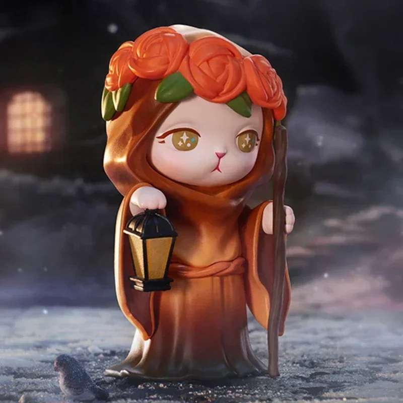 POP MART Bunny Mysterious Tarot Series Kawaii Anime Action Figure Blind Box - Surprise Mystery Doll Collection Toy for Girls image 3