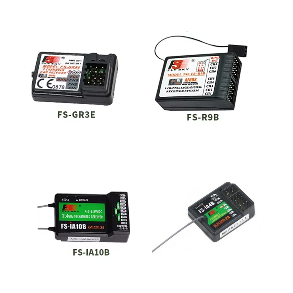 

Flysky FS-GR3F FS-IA4B FS-A6 FS-R6B FS-R9B FS-IA10B Rc Receiver for Transmitter