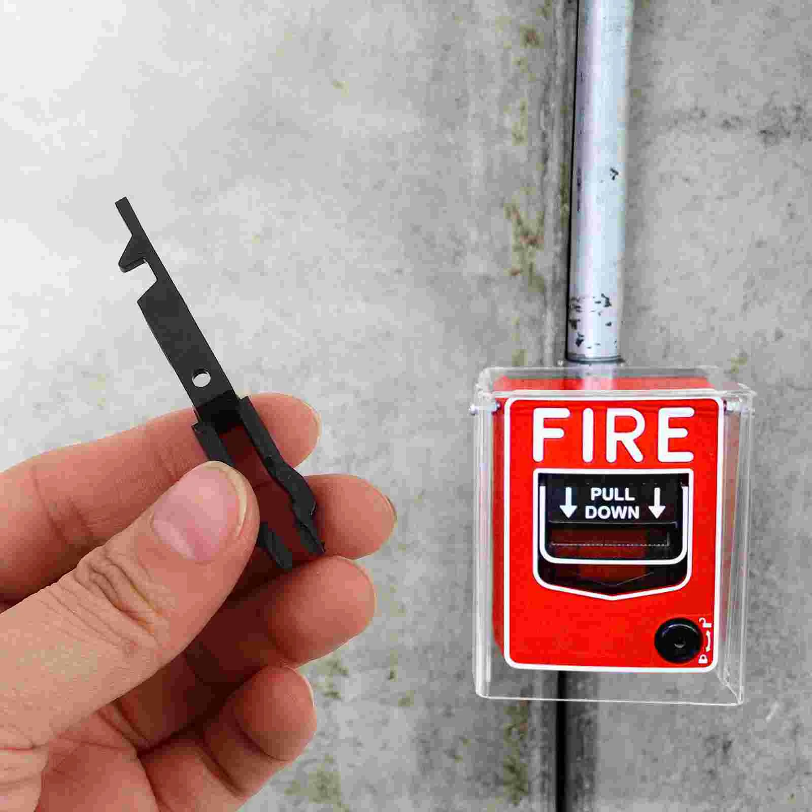 10-teiliges Reset-Schlüssel-Set aus Kunststoff für den Feuer, Notrufpunkt, Glasbruchschalter, Test-Set, Entfernungsrelease, Rufpunkt-Schlüssel-Set