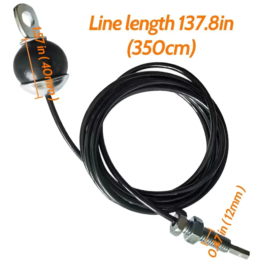 Fitness Machine Replacement Cable Pulley Cable Heavy Duty Steel Wire Rope For Home Gym Cable Machine Strength Workout