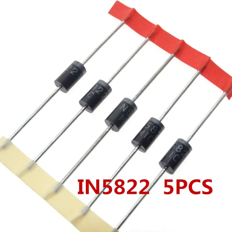 1N4148 1N4007 1N5819 1N5399 1N5408 1N5822 FR107 FR207,8values=100pcs,Electronic Components Package,Diode Assorted Kit