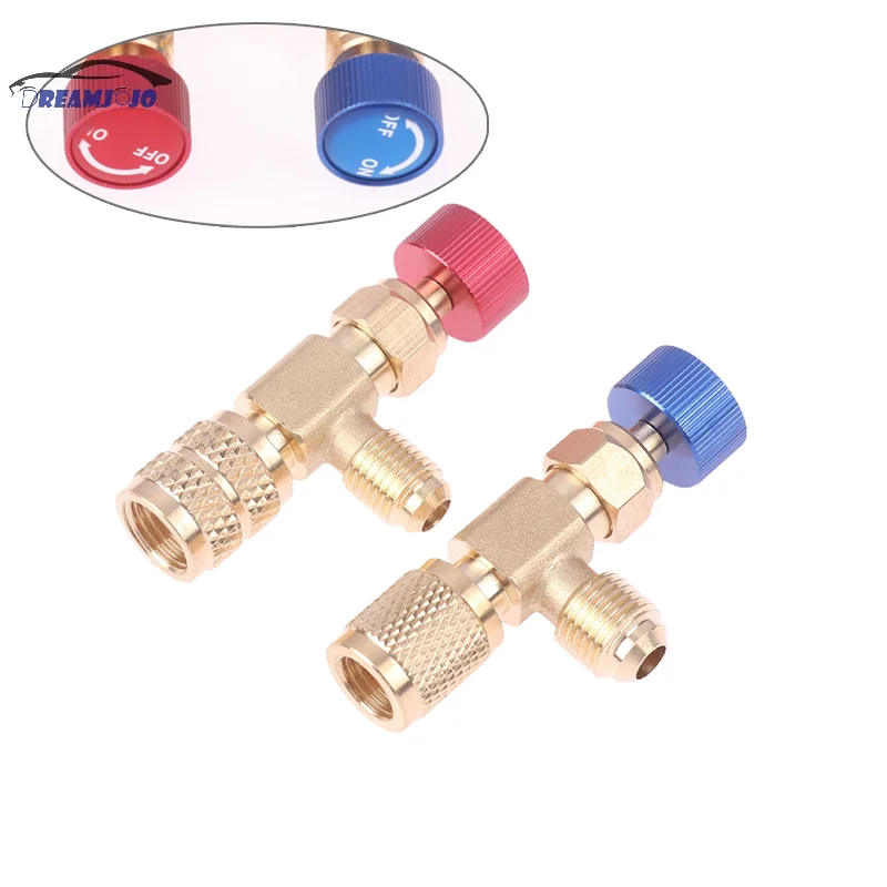 

Инструмент обнаружения R22, аксессуары для самостоятельной сборки, клапан для жидкости безопасности кондиционера воздуха R410 R22, переключатель вакуумного обслуживания хладагента