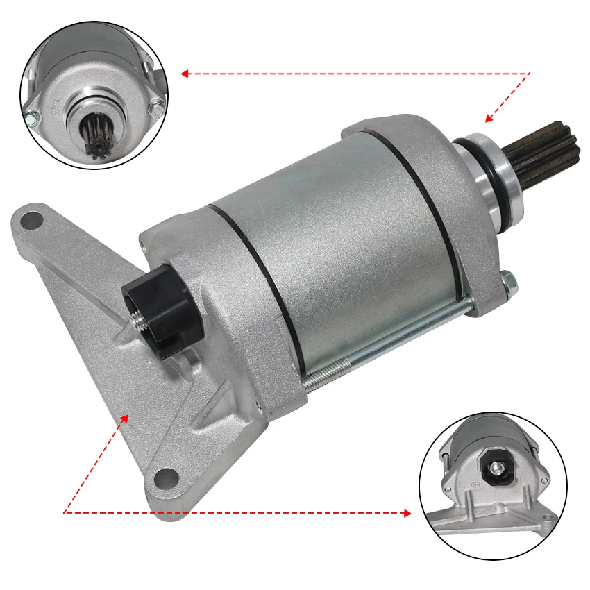 Motorcycle Electric Engine Starter Motor For Yamaha XT1200 XT1200Z Super Tenere XT1200 XT1200ZE Super Tenere ES OEM:23P-81890-00