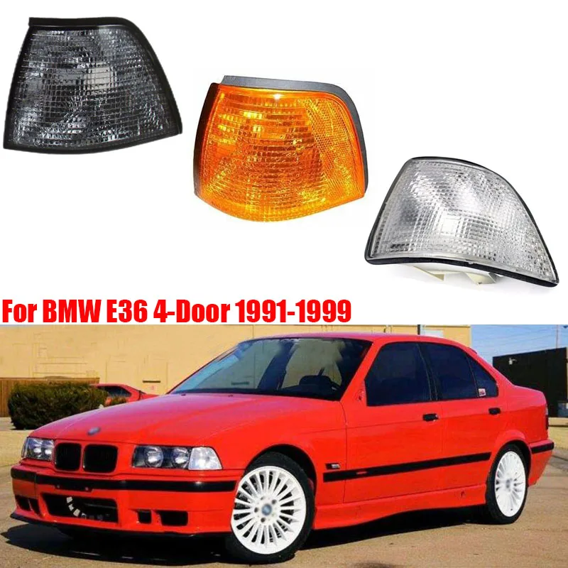 

Car Corner Turn Signal Light Housing No Light Bulb for BMW E36 318i 320i 325i 328i M3 4DOOR 1991-1999 63138353279 63138353280