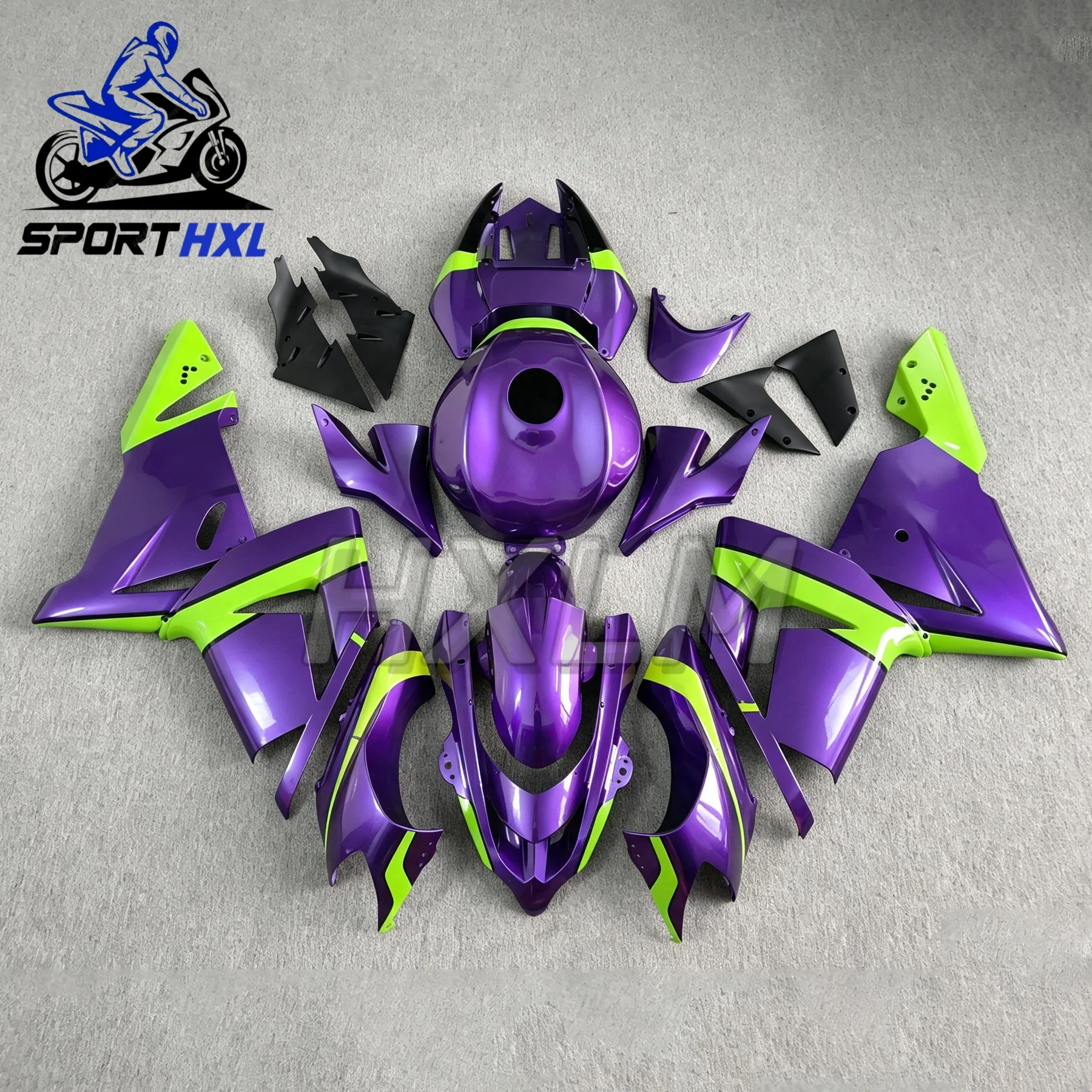 For KAWASAKI NINJA ZX10R ZX-10R 2004 2005 Carbon Fiber Paint Motorcycle Fairing Kits Guard Protection Modified Accessories