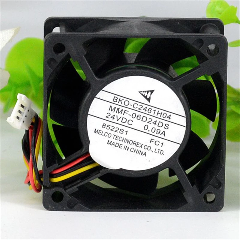 BKO-C2461H04 MMF-06D24DS DC 24V 0.09A 6cm 6025 60x60x25mm frequency Converter Cooling Fan