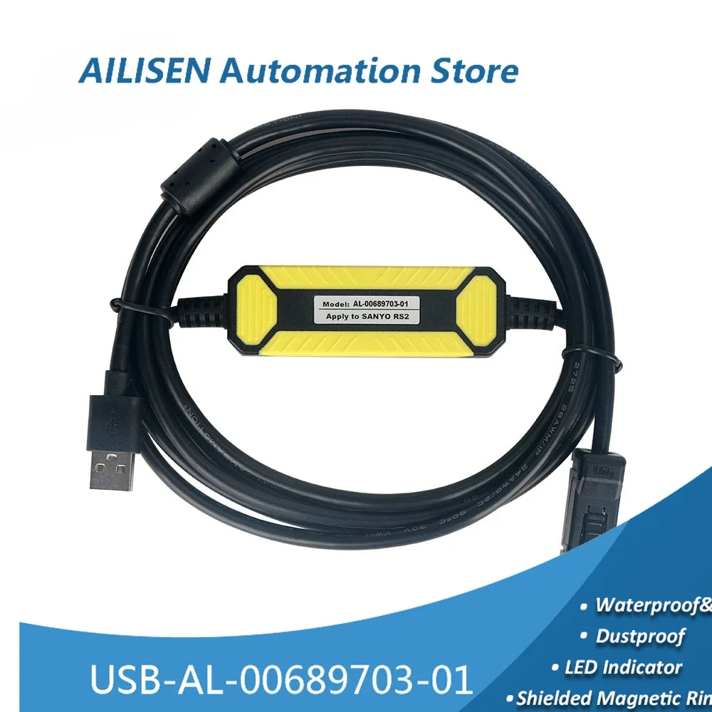 USB-AL-00689703-01 Suitable For Sanyo RS2 Series Servo Driver Cable Download Line AL-00689703-01