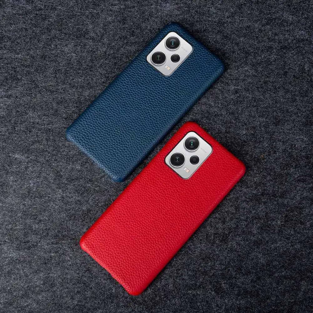 For Xiaomi Redmi Note 13 Pro+ Case Luxury Genuine Leather Phone Cover For redmi Note12 Pro plus Protection Fundas Mi 12Lite Capa