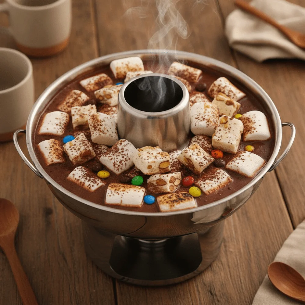 Traditional Stainless Steel Small Hotpot Double Ear Thickened Charcoal Hot Pot Well-ventilated Large-diameter Tom Yum Hot Pot