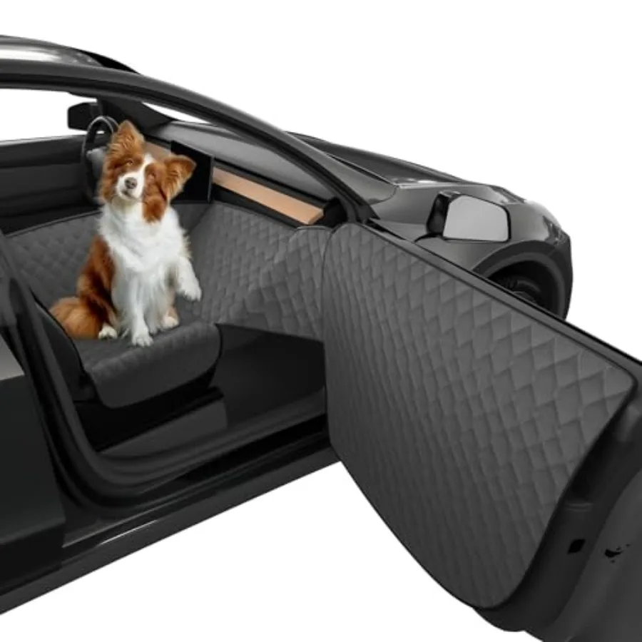 

Dog Car Seat Cover for Front Passenger Side with Dashboard Door Protector Detachable Washable Pet Seat Travel Hammock Cushion f